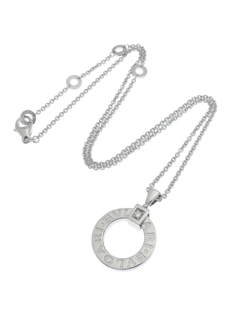 Bvlgari Bulgari Necklace White Gold